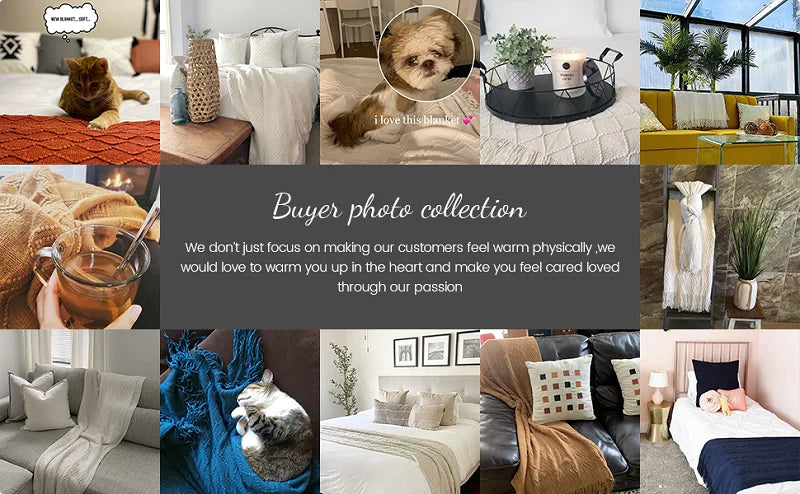 Green Oversized Knitted Throw Blanket - Soft Textured Decorative Couch Blanket - ZOOMNSTORE