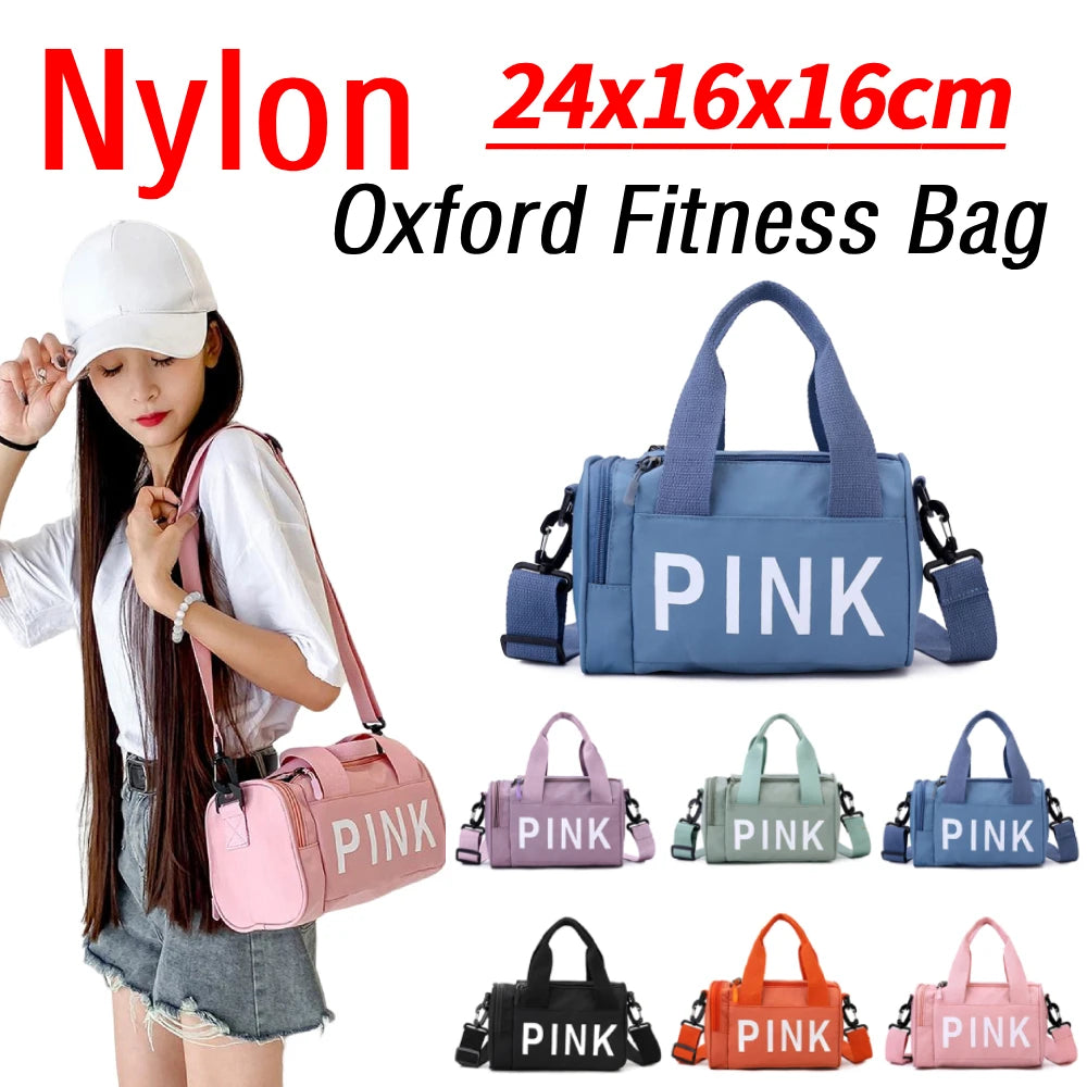 Oxford Fitness Bag – Multifunctional Small Training Bag with Adjustable Strap, Large Capacity Travel Duffel - ZOOMNSTORE