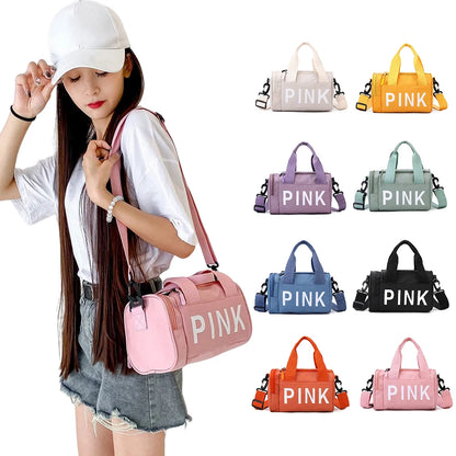 Oxford Fitness Bag – Multifunctional Small Training Bag with Adjustable Strap, Large Capacity Travel Duffel - ZOOMNSTORE