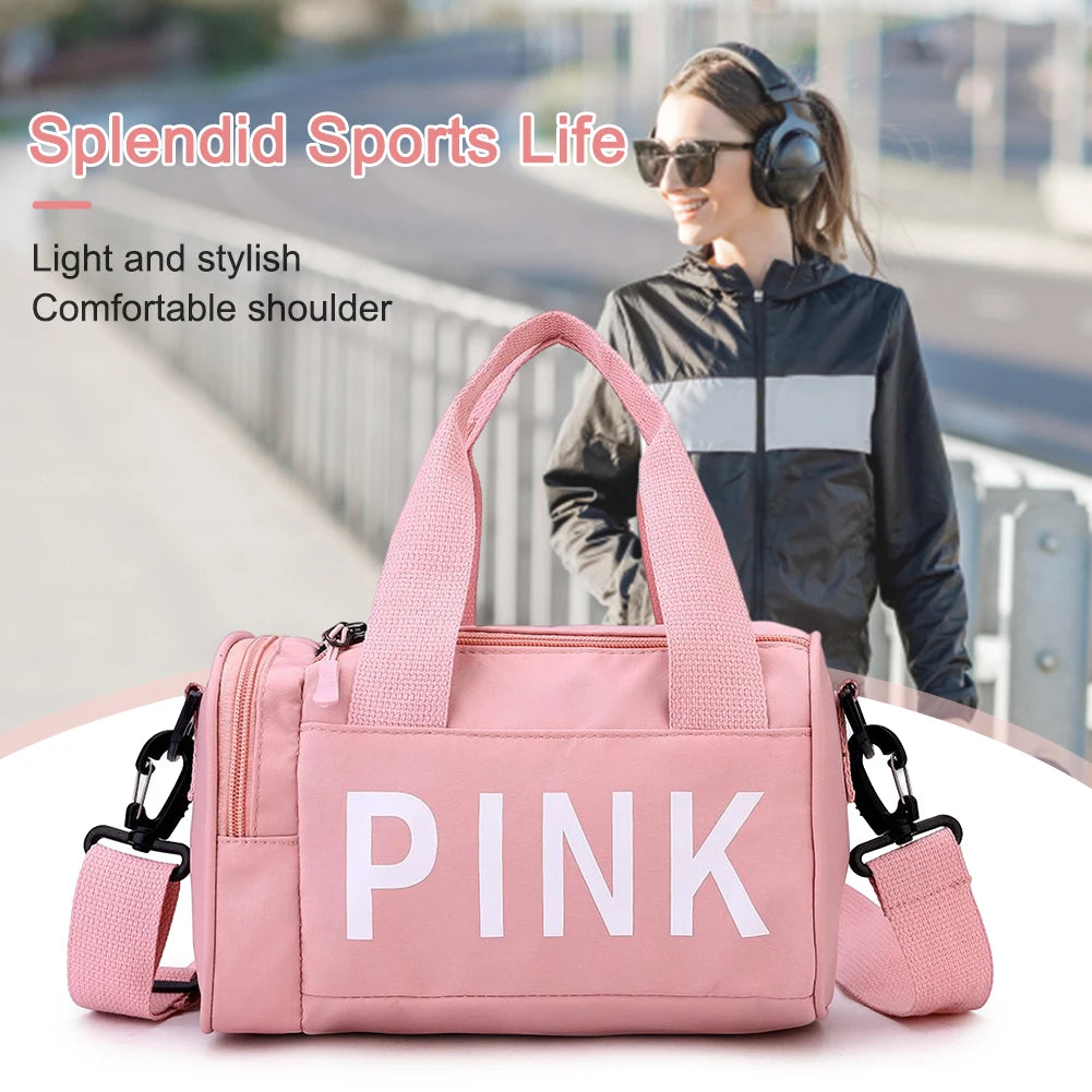 Oxford Fitness Bag – Multifunctional Small Training Bag with Adjustable Strap, Large Capacity Travel Duffel - ZOOMNSTORE