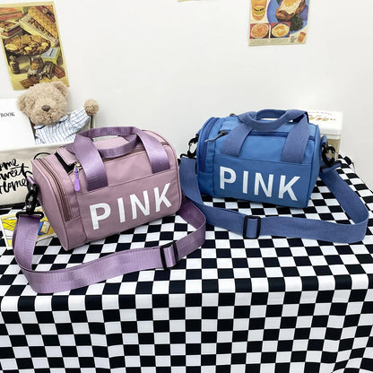 Oxford Fitness Bag – Multifunctional Small Training Bag with Adjustable Strap, Large Capacity Travel Duffel - ZOOMNSTORE