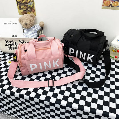 Oxford Fitness Bag – Multifunctional Small Training Bag with Adjustable Strap, Large Capacity Travel Duffel - ZOOMNSTORE