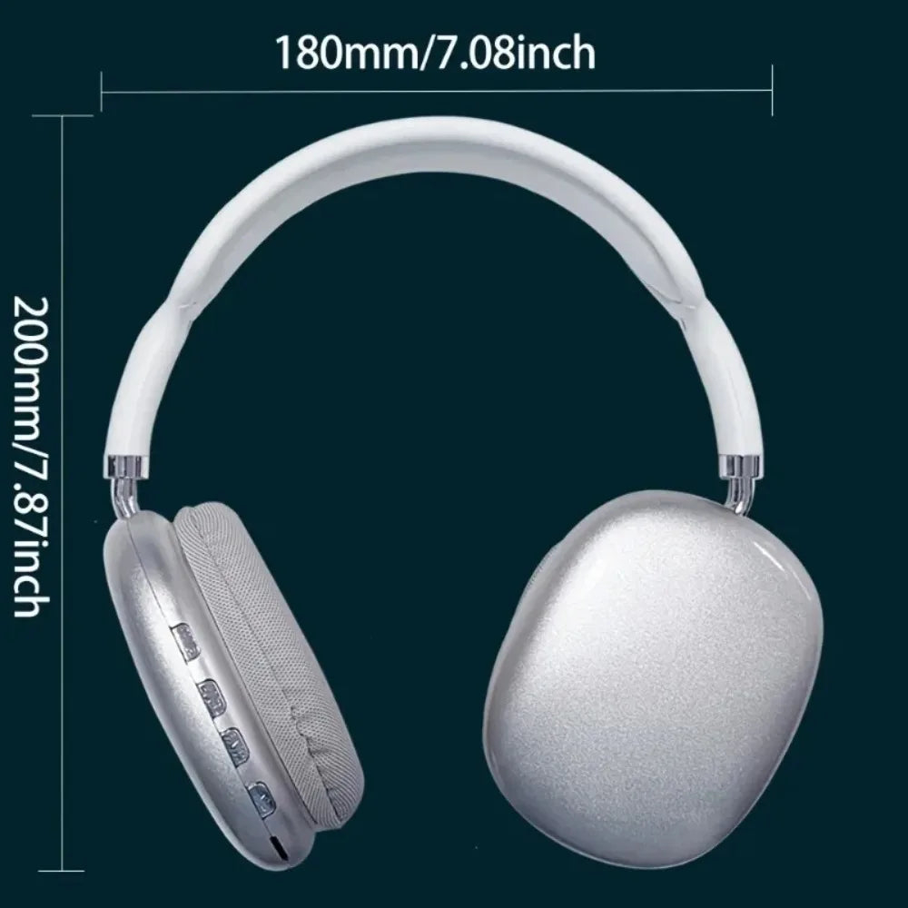 P9 Wireless Bluetooth Headphones - Noise Cancelling Over Ear Gaming Headset for Apple - ZOOMNSTORE