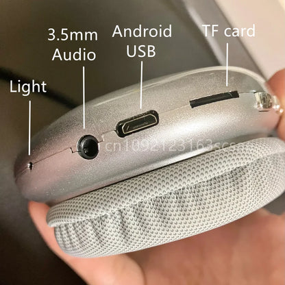 P9 Wireless Bluetooth Headphones - Noise Cancelling Over Ear Gaming Headset for Apple - ZOOMNSTORE