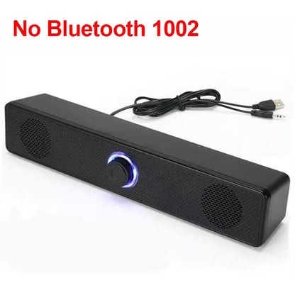PC Soundbar - Wired  Wireless Bluetooth Speaker for TV  Gaming - ZOOMNSTORE