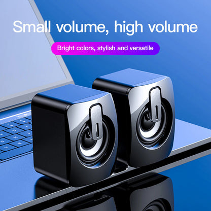 PC Speaker - Portable USB Powered Speakers | Mini Desktop Speaker With Adjustable Volume - ZOOMNSTORE