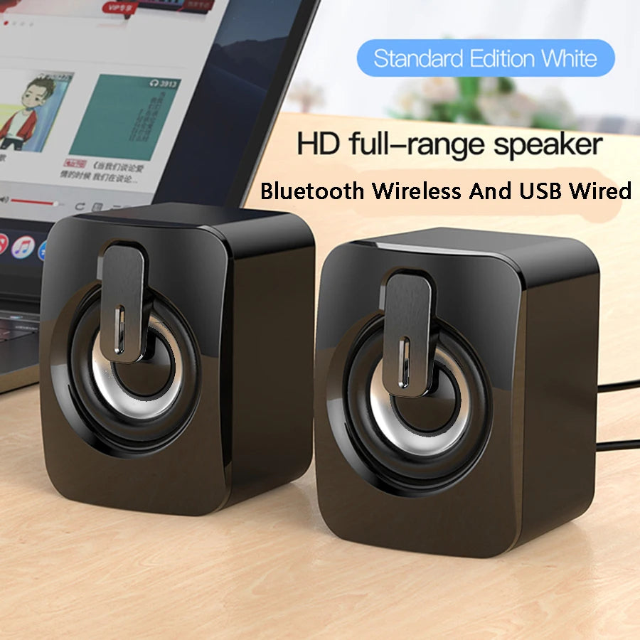 PC Speaker - Portable USB Powered Speakers | Mini Desktop Speaker With Adjustable Volume - ZOOMNSTORE