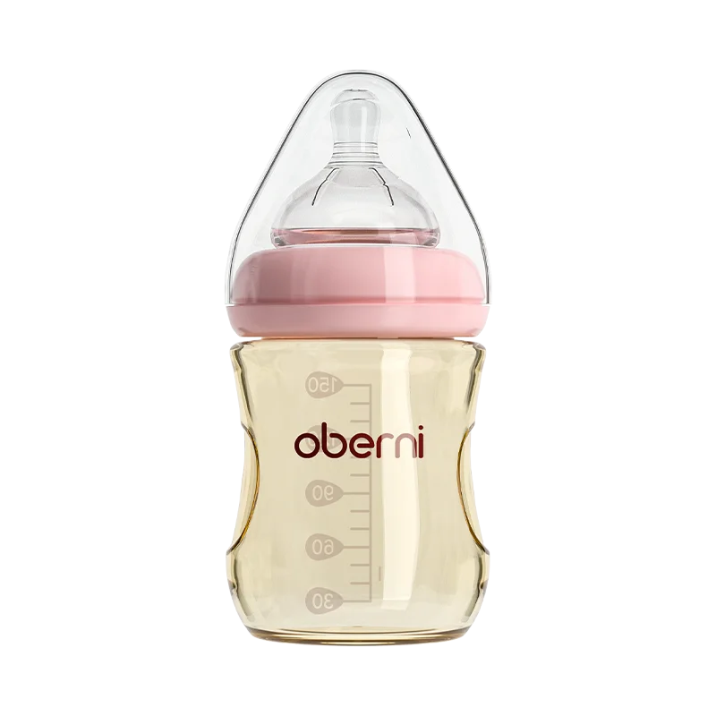 Oberni 150ml+180ml PPSU Imitated Breast Baby Milk Bottle set Anti bloating 0-6 Newborn Baby Bottle With Resistant to Falling - ZOOMNSTORE