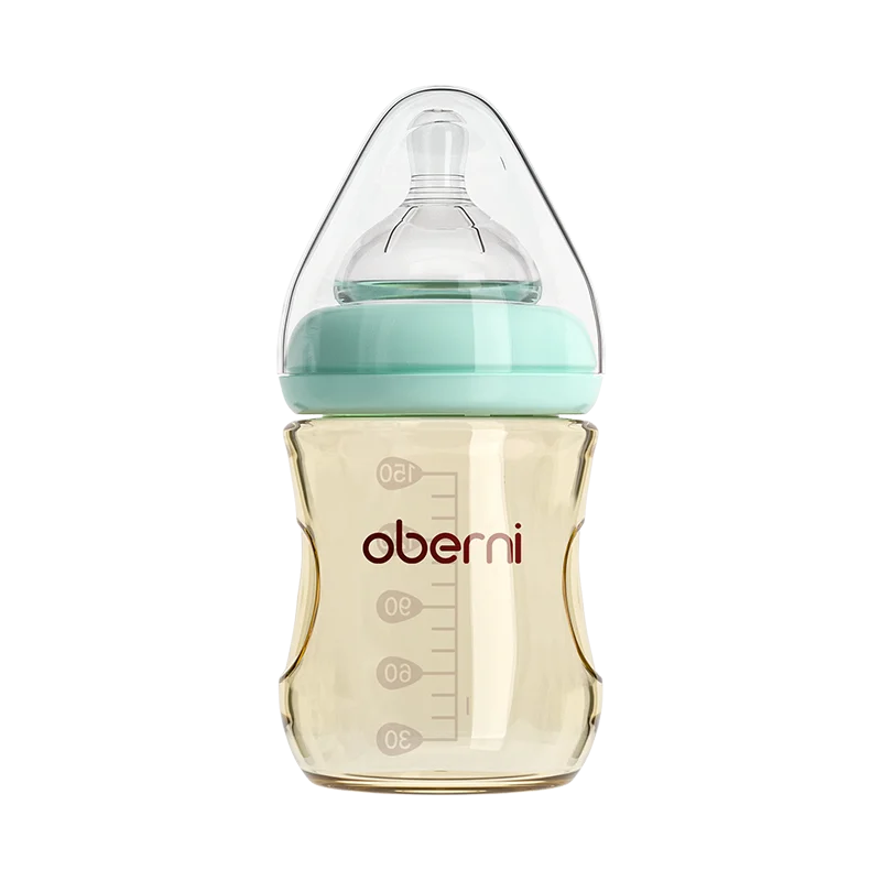 Oberni 150ml+180ml PPSU Imitated Breast Baby Milk Bottle set Anti bloating 0-6 Newborn Baby Bottle With Resistant to Falling - ZOOMNSTORE