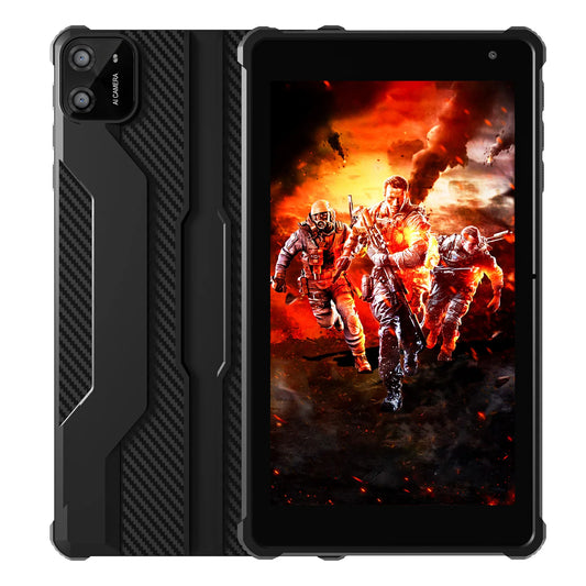 PRITOM Tablet 7" Android 14 Tablets, 8GB RAM(3+5GB Expand) 64GB ROM, A523 Octa-Core Processor, 5G WiFi+WiFi6, Dual Camera,Black - ZOOMNSTORE