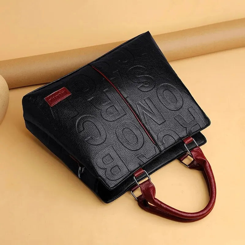 PU Leather Crossbody Bag - Luxury Casual Shoulder Handbag for Women - ZOOMNSTORE