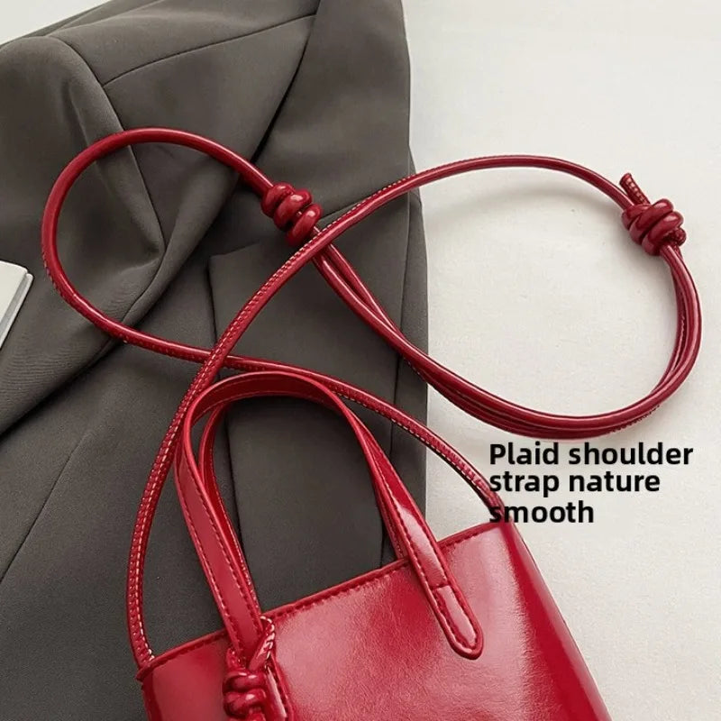 Mini Crossbody Bag - PU Leather Luxury Shoulder Handbag for Women 2024 - ZOOMNSTORE