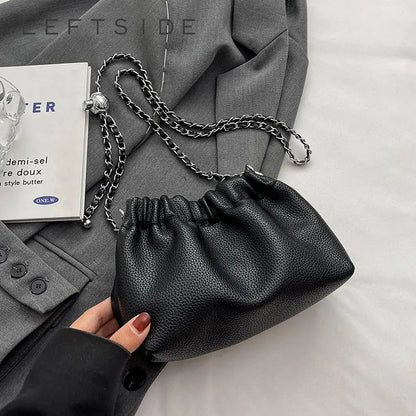 Small PU Leather Crossbody Bag for Women - Y2K Fashion Handbag 2025 - ZOOMNSTORE