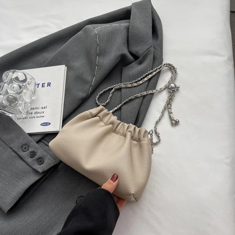 Small PU Leather Crossbody Bag for Women - Y2K Fashion Handbag 2025 - ZOOMNSTORE