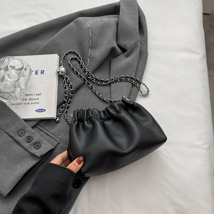 Small PU Leather Crossbody Bag for Women - Y2K Fashion Handbag 2025 - ZOOMNSTORE