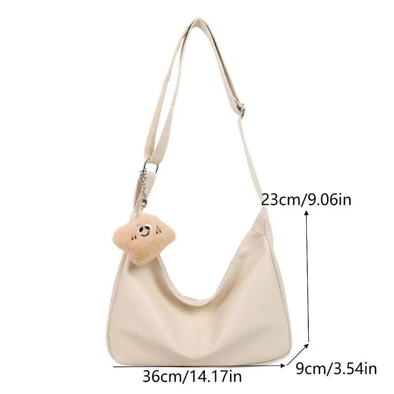 PU Leather Shoulder Bag - Large Capacity Women's Tote | Durable Lightweight Purse - ZOOMNSTORE