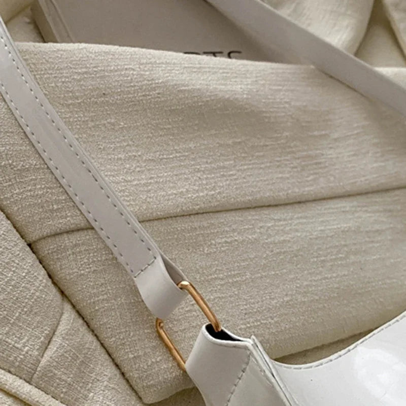Retro PU Leather Shoulder Bag - Womens Casual Handbag - ZOOMNSTORE