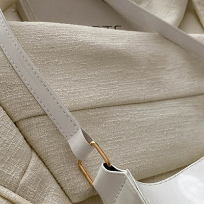 Retro PU Leather Shoulder Bag - Womens Casual Handbag - ZOOMNSTORE