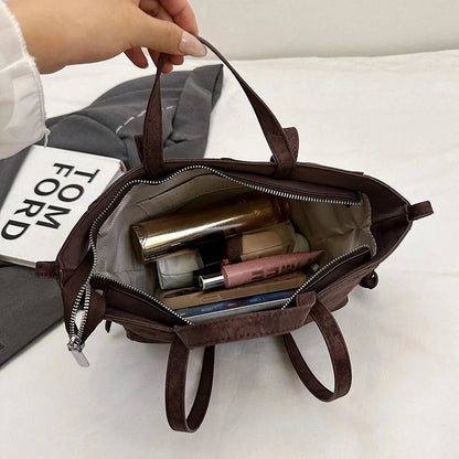 PU Leather Shoulder Bag - Small Women's Crossbody Bag with Zipper Closure & Phone Pocket - ZOOMNSTORE