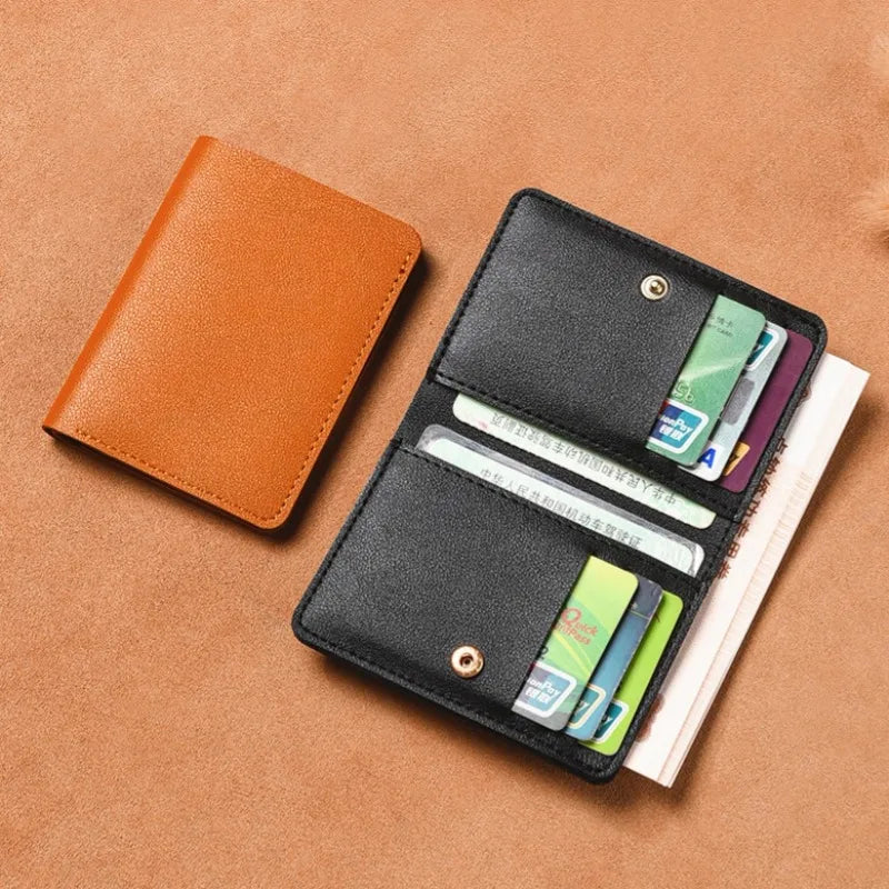 Classic PU Leather Wallet - Ultra Thin Mens Credit Card  Coin Purse - ZOOMNSTORE