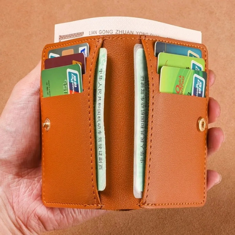 Classic PU Leather Wallet - Ultra Thin Mens Credit Card  Coin Purse - ZOOMNSTORE