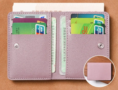 Classic PU Leather Wallet - Ultra Thin Mens Credit Card  Coin Purse - ZOOMNSTORE