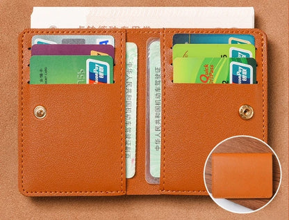 Classic PU Leather Wallet - Ultra Thin Mens Credit Card  Coin Purse - ZOOMNSTORE