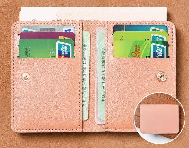 Classic PU Leather Wallet - Ultra Thin Mens Credit Card  Coin Purse - ZOOMNSTORE