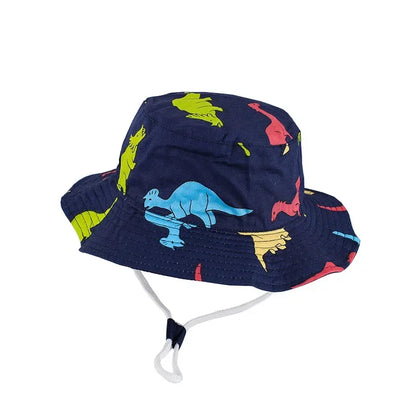 New Panama Summer Baby Girls Hat Beach Sun Cap Travel Boys Fisherman Cap Outdoor Children Bucket Hats Cotton Toddler Baby Hats - ZOOMNSTORE