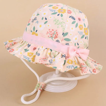 New Panama Summer Baby Girls Hat Beach Sun Cap Travel Boys Fisherman Cap Outdoor Children Bucket Hats Cotton Toddler Baby Hats - ZOOMNSTORE