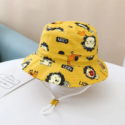 New Panama Summer Baby Girls Hat Beach Sun Cap Travel Boys Fisherman Cap Outdoor Children Bucket Hats Cotton Toddler Baby Hats - ZOOMNSTORE