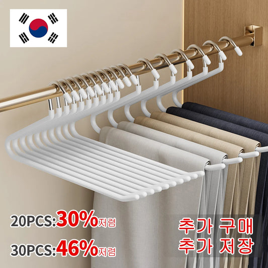Pants Hanger Rack - Goose Shaped Wardrobe Pants Hanger | Anti Slip Clip - ZOOMNSTORE