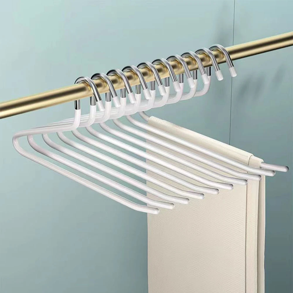 Pants Hanger Rack - Goose Shaped Wardrobe Pants Hanger | Anti Slip Clip - ZOOMNSTORE