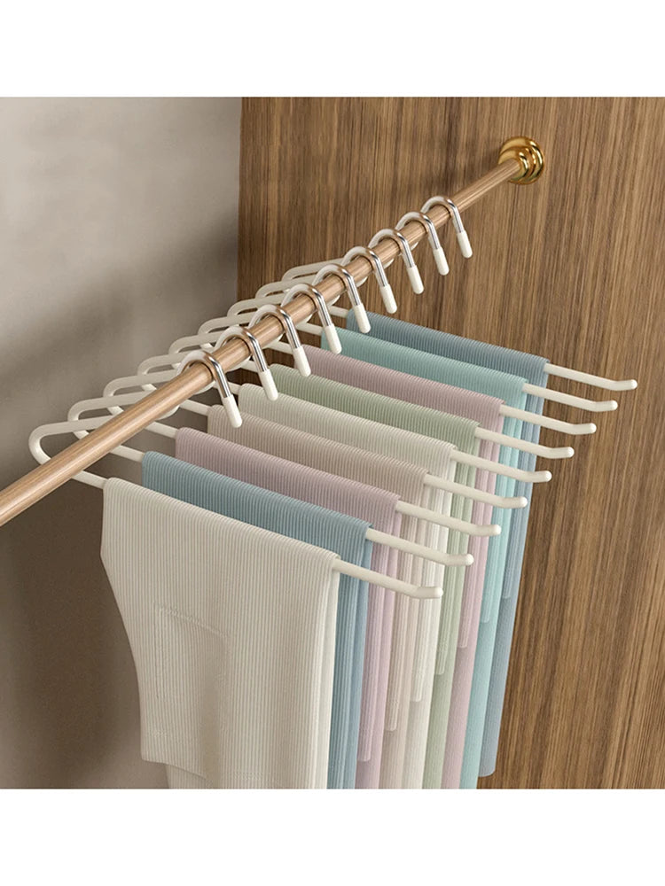 Pants Hanger Rack - Goose Shaped Wardrobe Pants Hanger | Anti Slip Clip - ZOOMNSTORE
