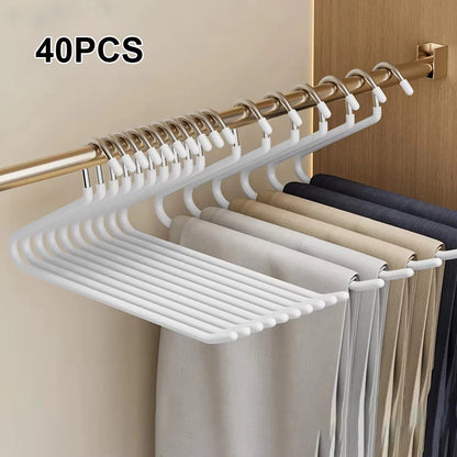 Pants Hanger Rack - Goose Shaped Wardrobe Pants Hanger | Anti Slip Clip - ZOOMNSTORE