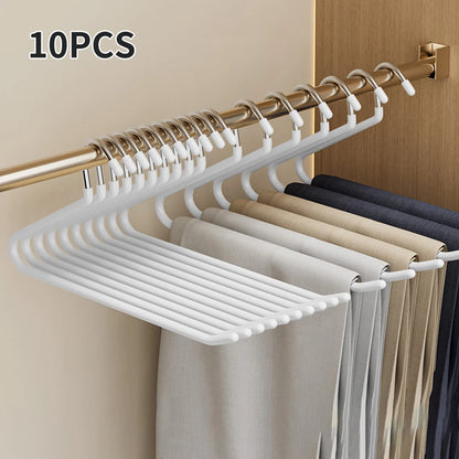 Pants Hanger Rack - Goose Shaped Wardrobe Pants Hanger | Anti Slip Clip - ZOOMNSTORE