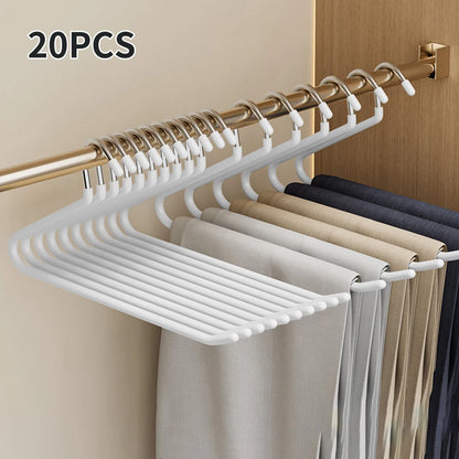 Pants Hanger Rack - Goose Shaped Wardrobe Pants Hanger | Anti Slip Clip - ZOOMNSTORE