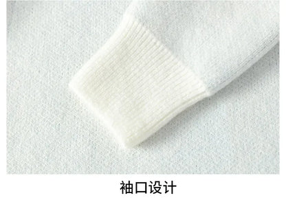 Patchwork Knitted Sweater - Men's Autumn Casual Streetwear Warm Pullover - ZOOMNSTORE