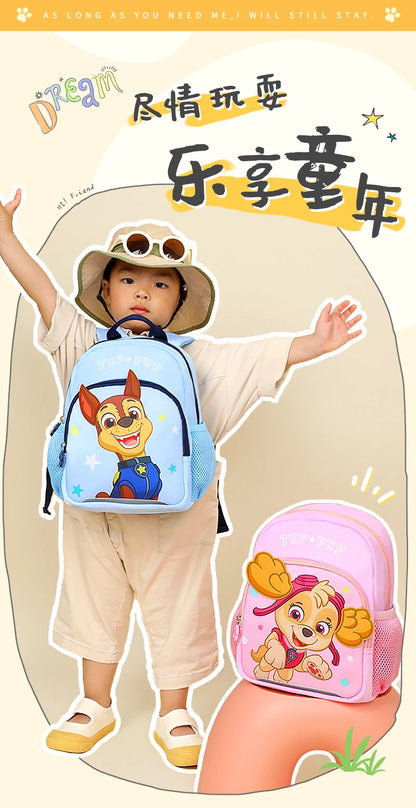 Paw Patrol Kids Backpack - Chase  Skye Preschool Knapsack for Ages 1-5T - ZOOMNSTORE