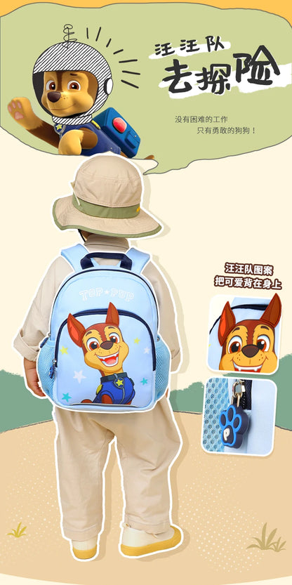 Paw Patrol Kids Backpack - Chase  Skye Preschool Knapsack for Ages 1-5T - ZOOMNSTORE