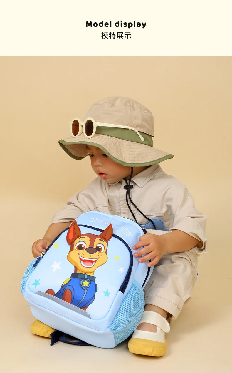 Paw Patrol Kids Backpack - Chase  Skye Preschool Knapsack for Ages 1-5T - ZOOMNSTORE