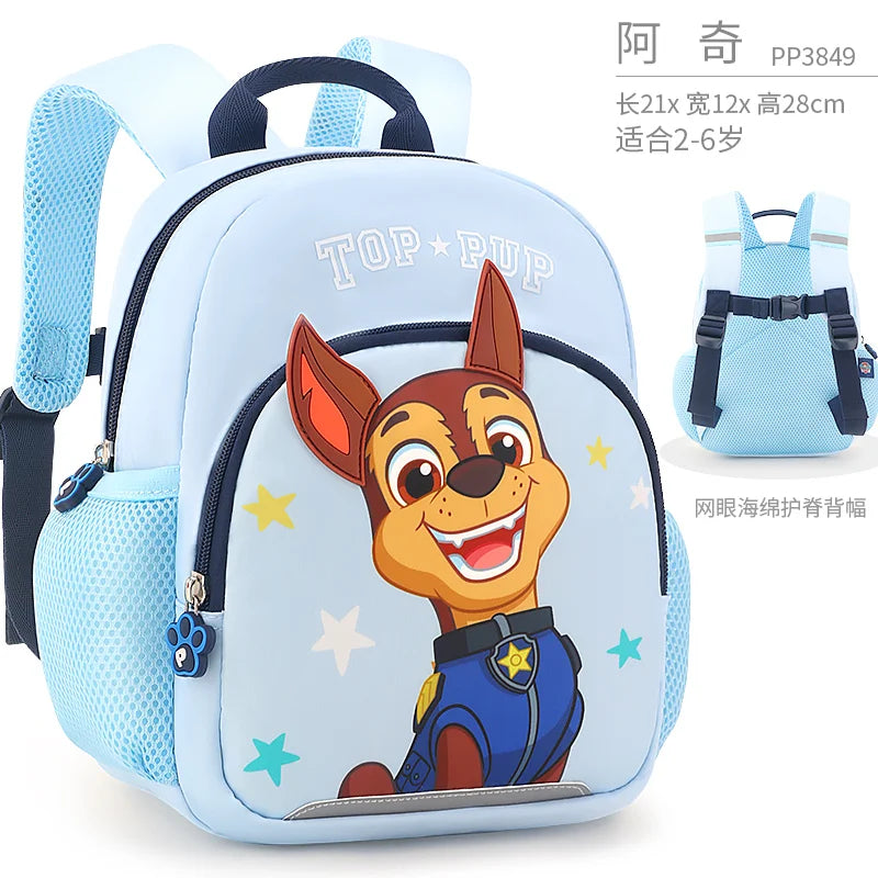 Paw Patrol Kids Backpack - Chase  Skye Preschool Knapsack for Ages 1-5T - ZOOMNSTORE