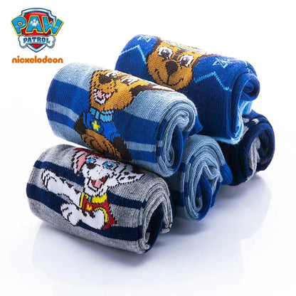 5 Pairs /Lot Genuine Paw Patrol Chase Skye Ryder Baby Boys Girls Soft Colorful Socks For Kids Breathable Toddler Warm Socks - ZOOMNSTORE