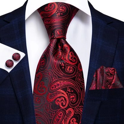 Peacock Blue Silk Wedding Tie Set - Mens Designer Tie with Hanky  Cufflinks - ZOOMNSTORE