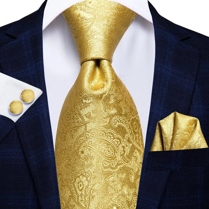 Peacock Blue Silk Wedding Tie Set - Mens Designer Tie with Hanky  Cufflinks - ZOOMNSTORE
