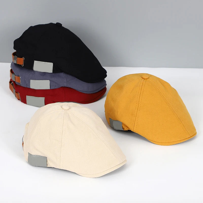 Peaky Blinders Cap – Classic Cotton Ivy Hat | Vintage British Style Winter Beret - ZOOMNSTORE