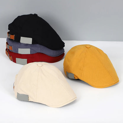 Peaky Blinders Cap – Classic Cotton Ivy Hat | Vintage British Style Winter Beret - ZOOMNSTORE