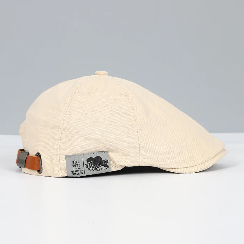Peaky Blinders Cap – Classic Cotton Ivy Hat | Vintage British Style Winter Beret - ZOOMNSTORE