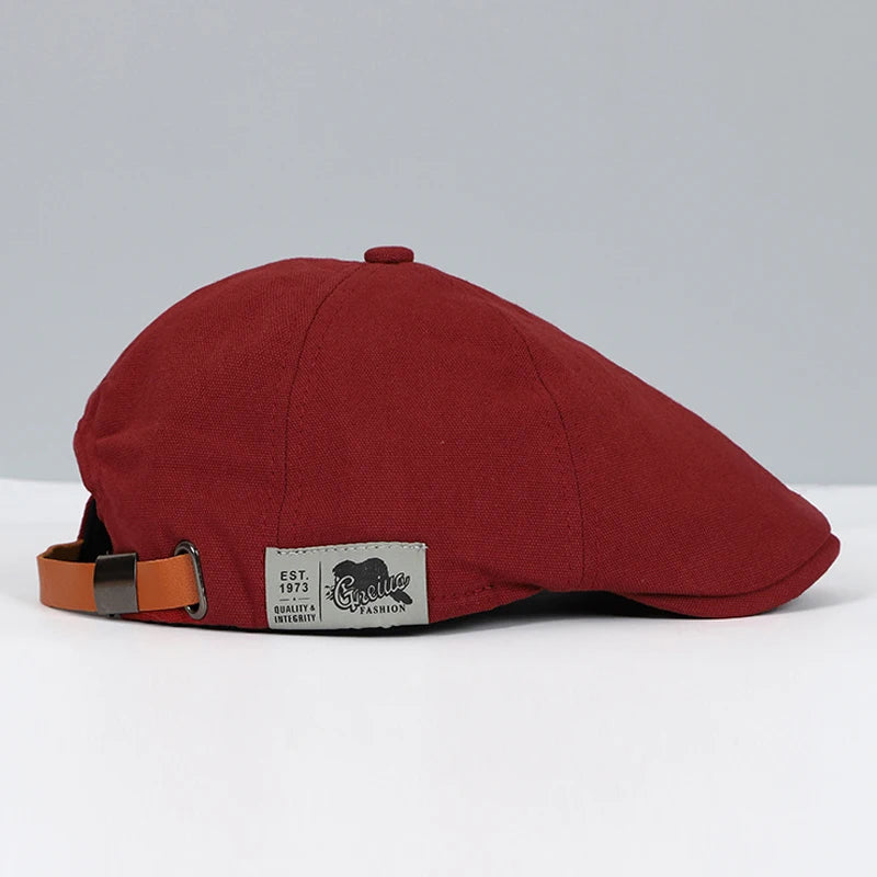 Peaky Blinders Cap – Classic Cotton Ivy Hat | Vintage British Style Winter Beret - ZOOMNSTORE