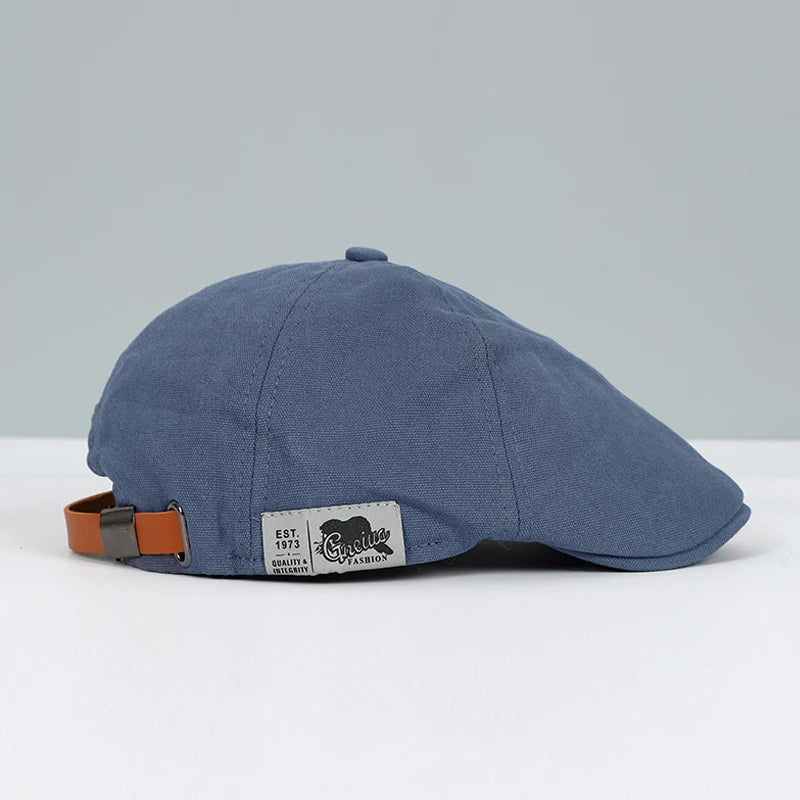 Peaky Blinders Cap – Classic Cotton Ivy Hat | Vintage British Style Winter Beret - ZOOMNSTORE